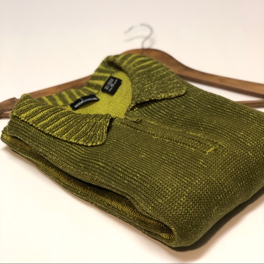 Moda International Half-Zip Sweater